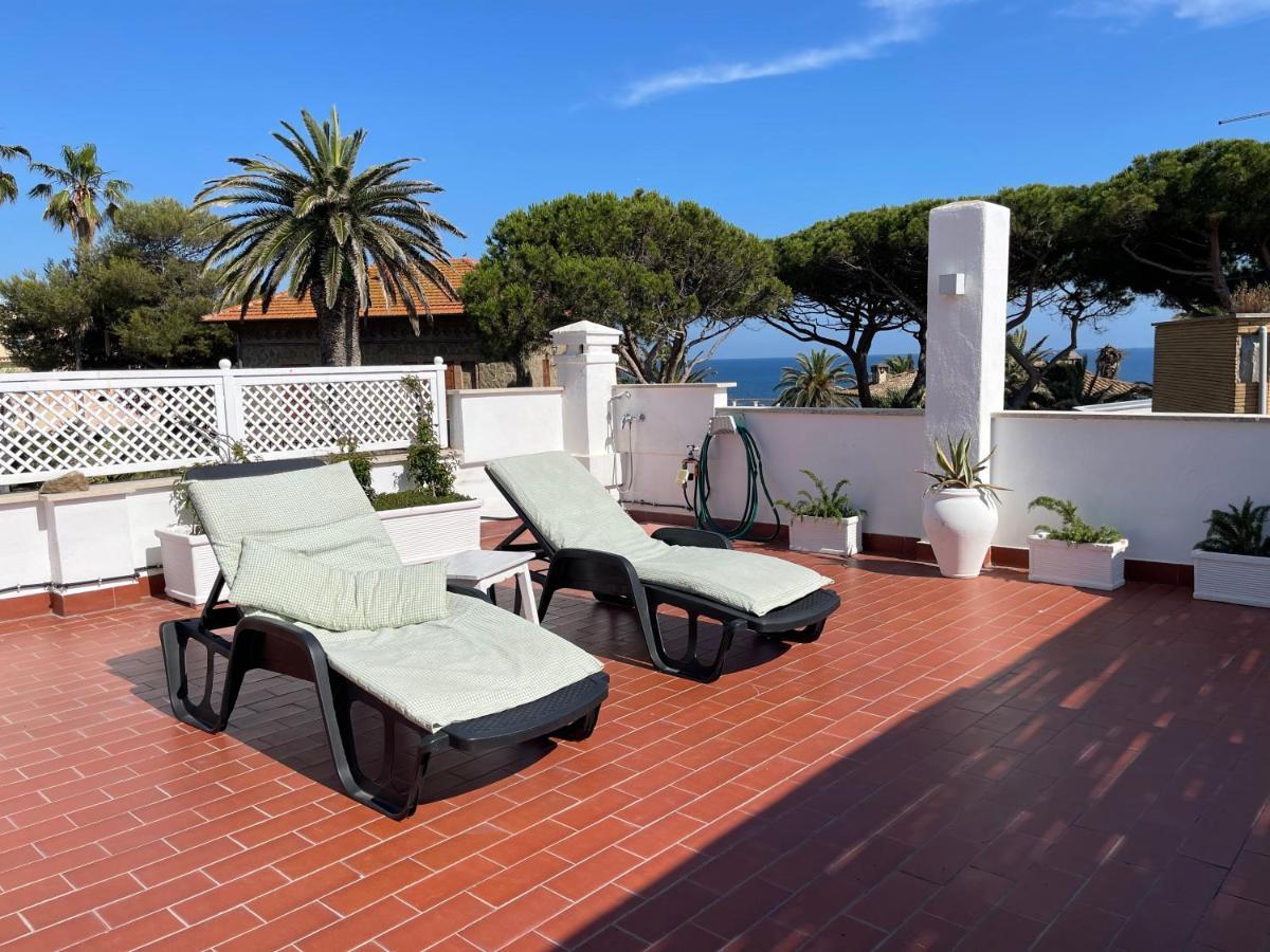La Terrazza Sul Mare Villa Santa Marinella Bagian luar foto